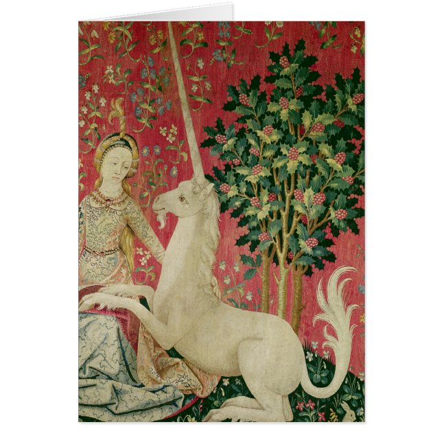 The Lady and the Unicorn: 'Sight' (Front)