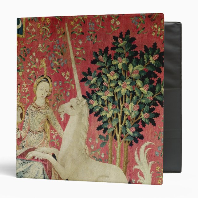 The Lady and the Unicorn: 'Sight' Binder (Front/Inside)