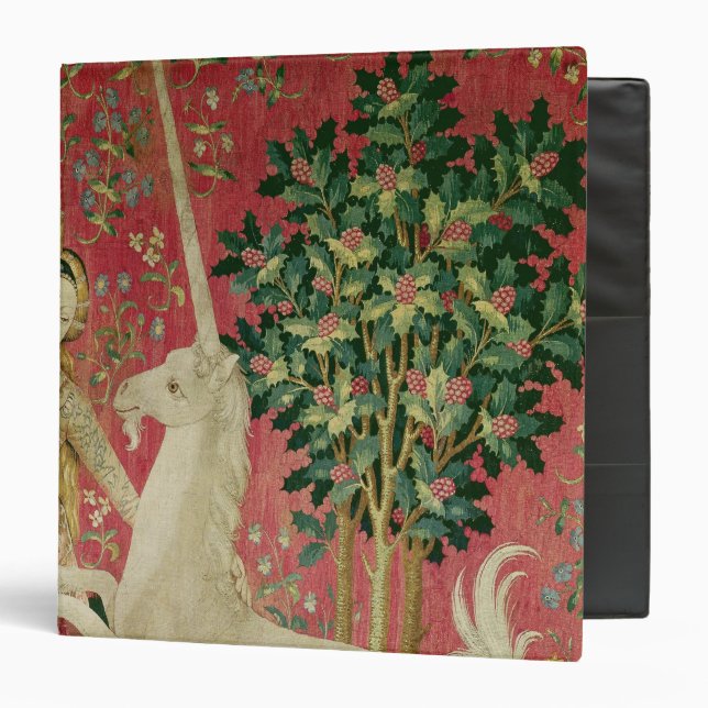 The Lady and the Unicorn: 'Sight' Binder (Front/Inside)