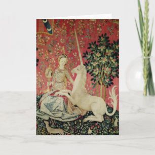 The Lady and the Unicorn: 'Sight' Card