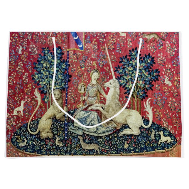 The Lady and the Unicorn, Sight Large Gift Bag (Front)
