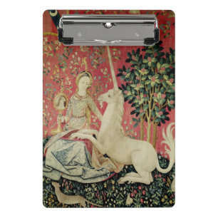 The Lady and the Unicorn: 'Sight' Mini Clipboard