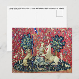 The Lady and the Unicorn, Sight Postcard