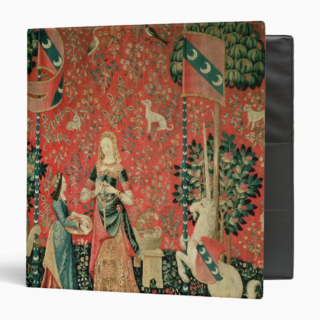 The Lady and the Unicorn: 'Smell' Binder (Front/Inside)