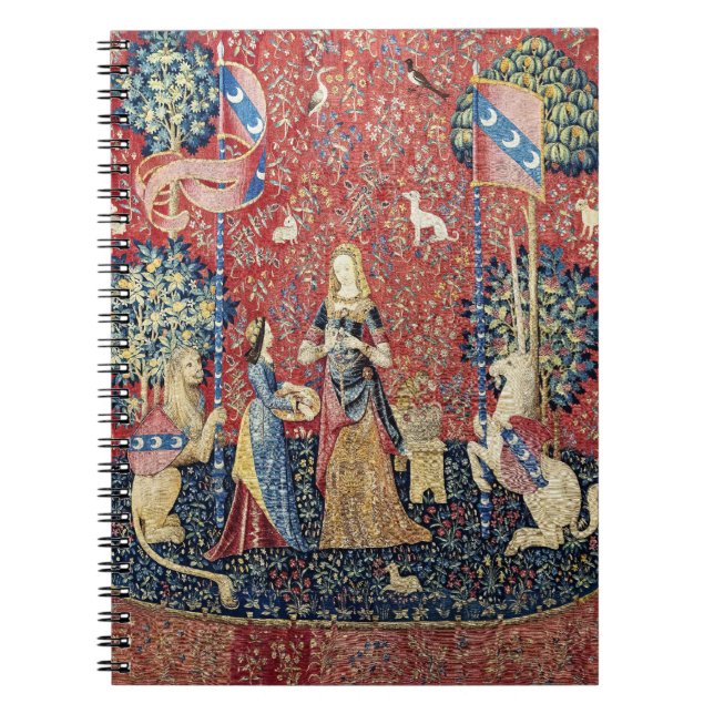 The Lady and the Unicorn, Smell Notebook (Front)