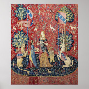 The Lady and the Unicorn, Smell Poster