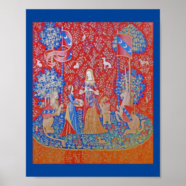 The Lady and the Unicorn / Smell Poster (Front)