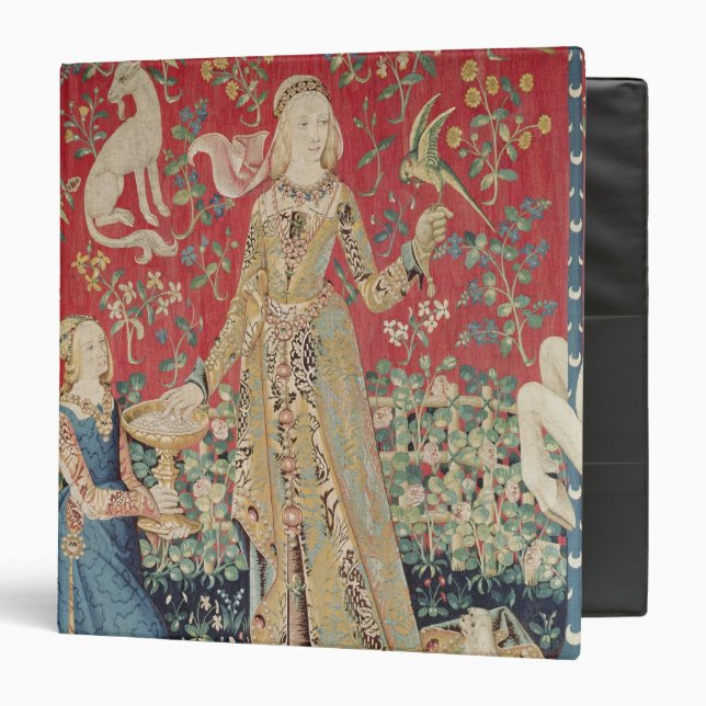 The Lady and the Unicorn: 'Taste' Binder (Front/Inside)