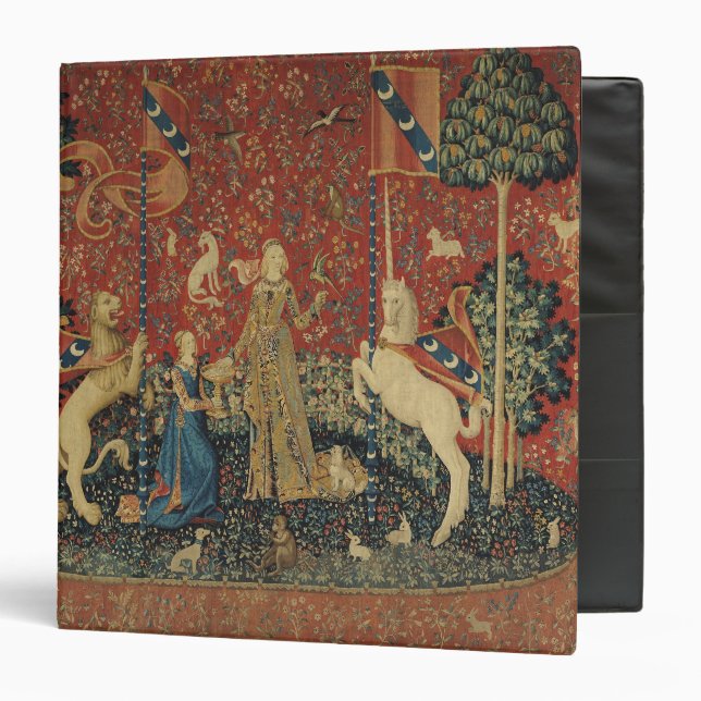 The Lady and the Unicorn: 'Taste' Binder (Front/Inside)