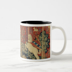 The Lady and the Unicorn: 'Taste' Two-Tone Coffee Mug