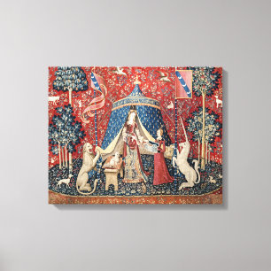 The Lady and the Unicorn, To my only desire Canvas Print