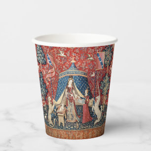 The Lady and the Unicorn, To my only desire Paper Cups