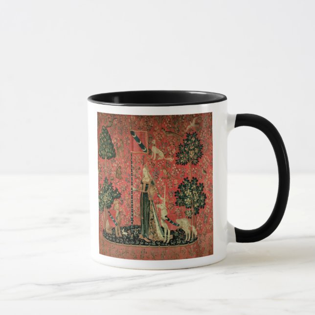 The Lady and the Unicorn: 'Touch' Mug (Right)