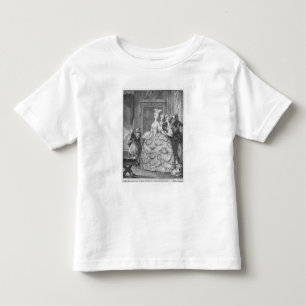 The lady at the Palais de la Reine Toddler T-shirt