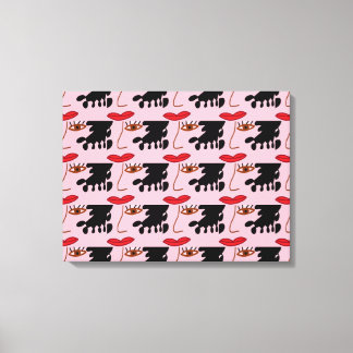 The Lady Canvas Print