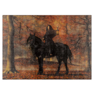The Lady of Halloween Cutting Board