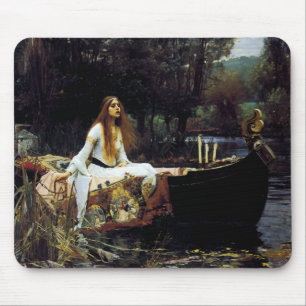 The Lady of Shallot Mouse Pad