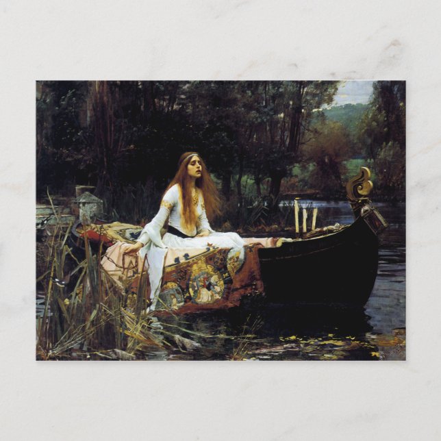 The Lady of Shallot Postcard (Front)