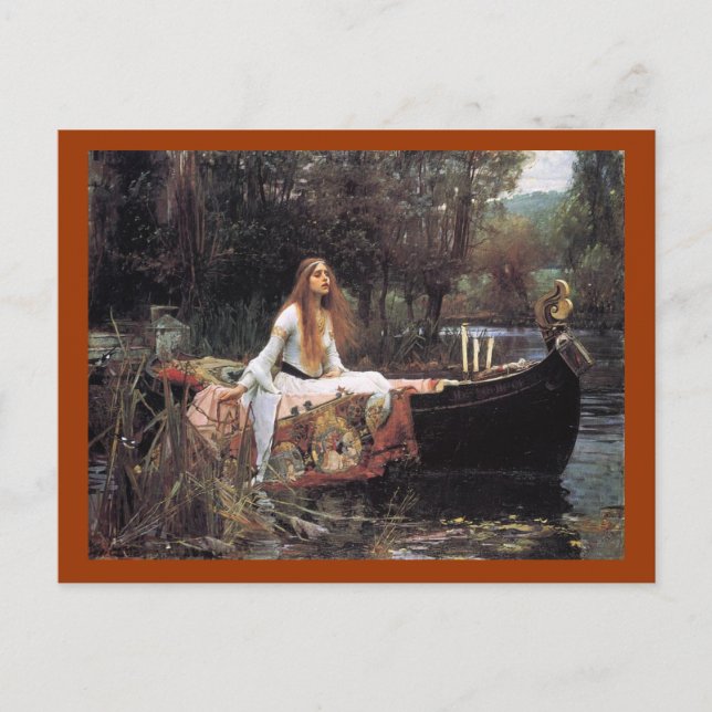 The Lady of Shallot Postcard (Front)