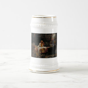 The Lady of Shalott: A Celtic Ghost Story Beer Stein