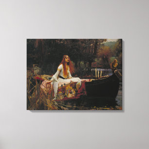 The Lady of Shalott: A Celtic Ghost Story Canvas Print