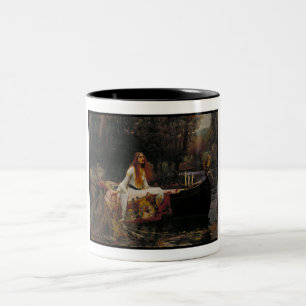 The Lady of Shalott: A Celtic Ghost Story Two-Tone Coffee Mug