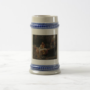 The Lady of Shalott: A Celtic Lake Ghost Story Beer Stein