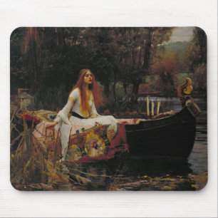 The Lady of Shalott: A Celtic Lake Ghost Story Mouse Pad