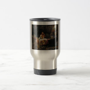 The Lady of Shalott: A Celtic Lake Ghost Story Travel Mug