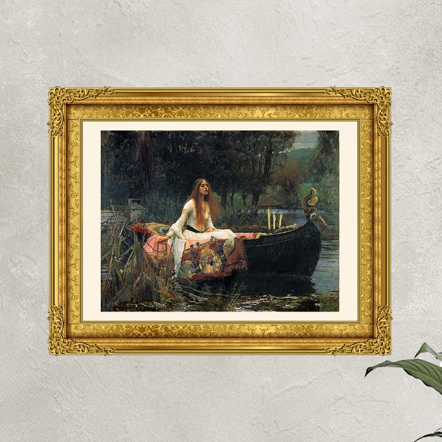 The Lady of Shalott by Henryk Siemiradzli Photo Print (Creator Uploaded)