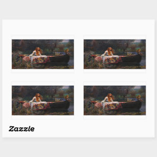 The Lady of Shalott by John William Waterhouse Sticker