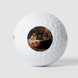 The Lady of Shalott (Medieval Beauty) Golf Balls