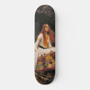 The Lady of Shalott (Medieval Beauty) Skateboard