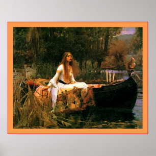 The Lady of Shalott Poster