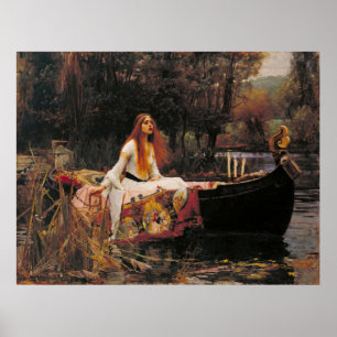 The Lady of Shalott Poster