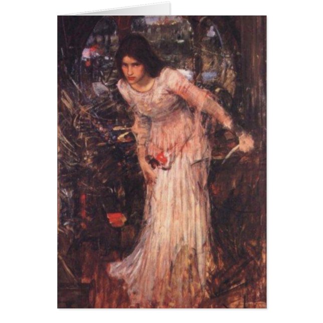 The Lady of Shalott (study) (Front)