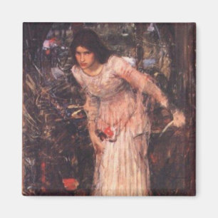 The Lady of Shalott (study) Magnet