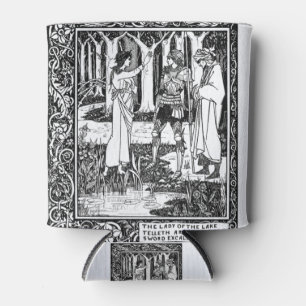 The Lady of the Lake, by Aubrey Beardsley- HD Can Cooler