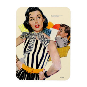 The Lady Was Insulted 2 Magnet