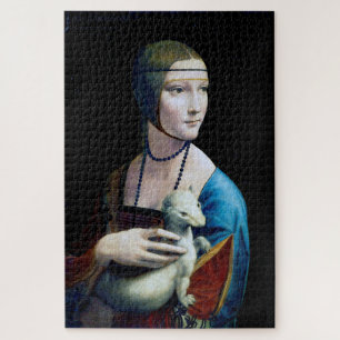The Lady with an Ermine, Leonardo da Vinci Jigsaw Puzzle