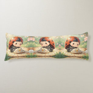 The Ladybug and the Hidden Nectar Kingdom Body Pillow