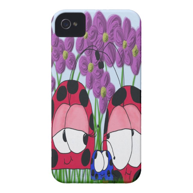 The Ladybug Family ~ Case-Mate iPhone Case (Back)