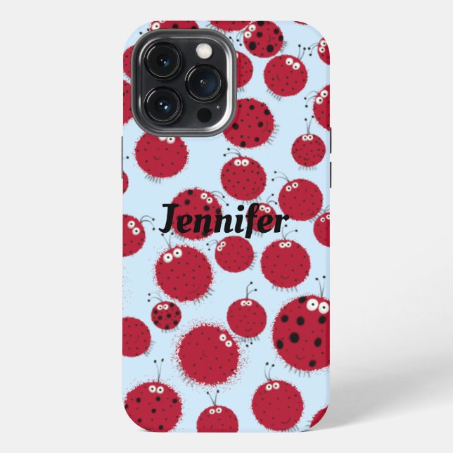 The Ladybug Shindig iPhone Case (Back)