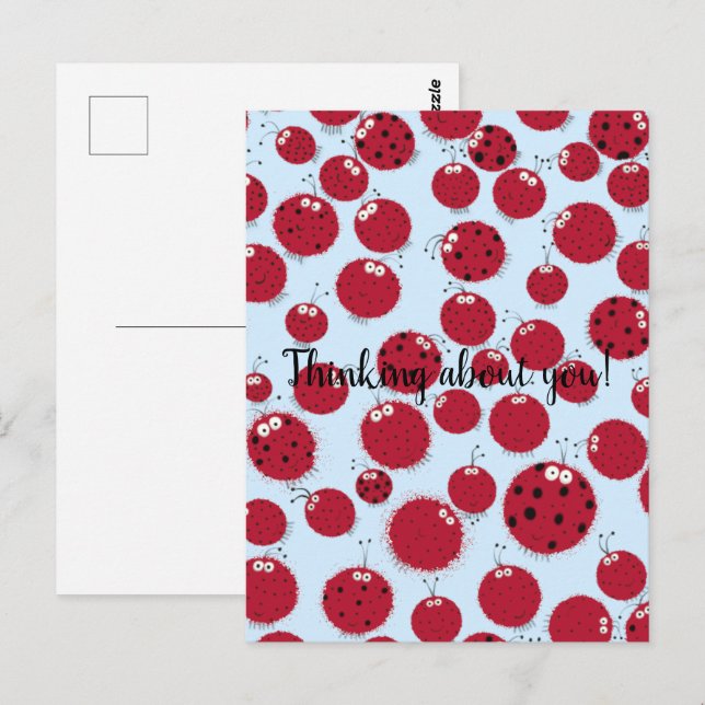 The Ladybug Shindig Postcard (Front/Back)