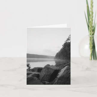 The Lake and the Mist Holiday Card