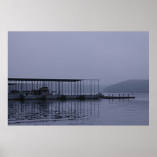 The Lake Before Dawn Poster