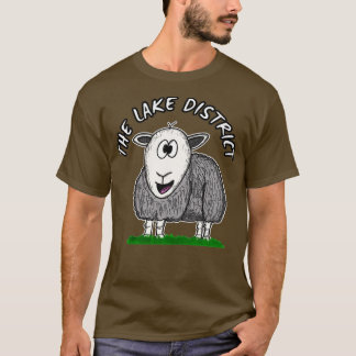 The Lake District Funny Herdwick Sheep Cumbria  T-Shirt
