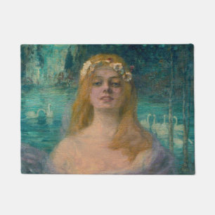 The Lake Fairy Princess (by Kimon Loghi) Doormat
