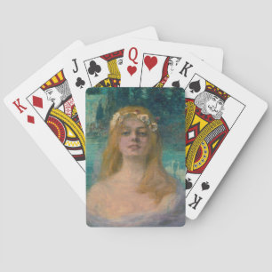 The Lake Fairy Princess (by Kimon Loghi) Playing Cards