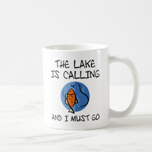 The Lake Is Calling Coffee Mug